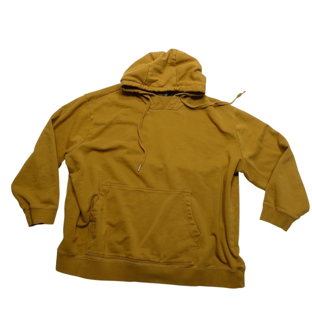 Society Of One Hoodie‎ Sweatshirt Mens 3XL Gold Pullover Kangaroo Pocket